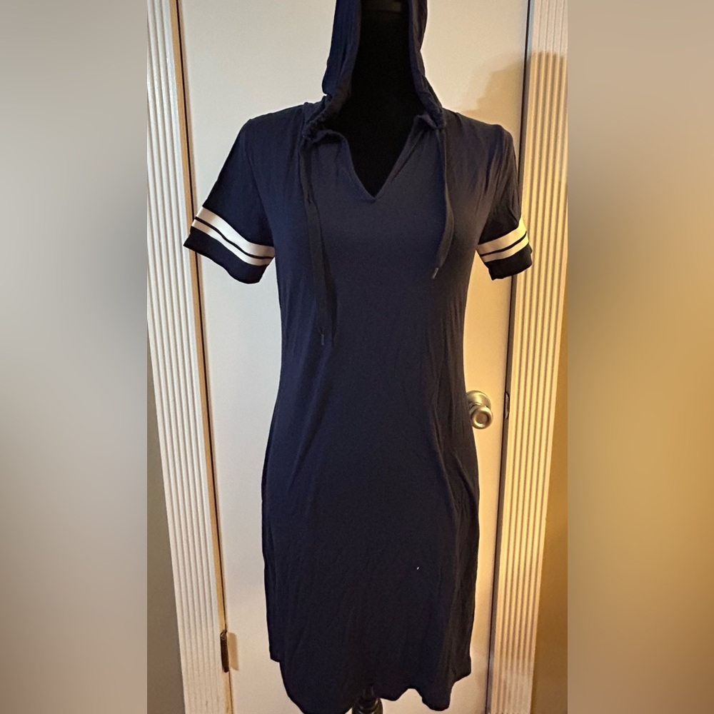 Michael Kors Women's Hooded T-shirt Dress Sheath Size Small / Retail $88